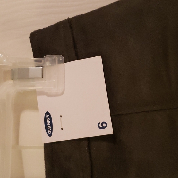 Old Navy Royal Pine Faux Suede Mini Skirt NWT - Picture 7 of 10